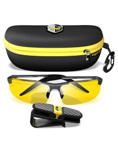 Gafas de Conducción Nocturna BLUPOND HD Amarillas