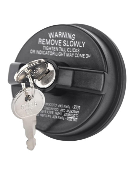 Tapa de Gas Locking ZONFANT con 2 Llaves - Compatible con Chevy, Honda, Nissan y más Tapa de Gas Locking ZONFANT con 2 Llaves - Compatible con Chevy, Honda, Nissan y más