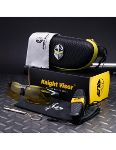 Gafas de Conducción Nocturna BLUPOND HD Amarillas 2