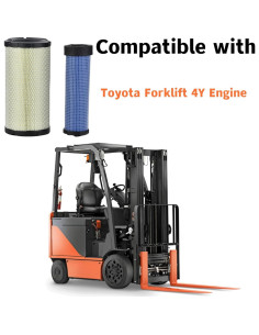 Kit de Filtro de Aire FLTRUCKTOP para Carretilla Elevadora Toyota 2
