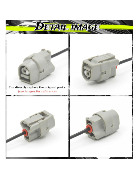 Conector Unidireccional ALFOCI 90980-11428 para Sensor Toyota Conector Unidireccional ALFOCI 90980-11428 para Sensor Toyota