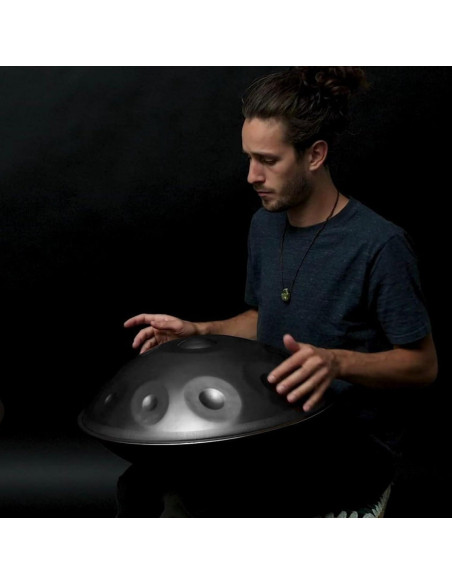 Handpan Kurd 55.88cm Re menor - 9 Notas, Sonido 440Hz Handpan Kurd 55.88cm Re menor - 9 Notas, Sonido 440Hz