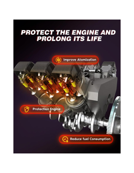 Juego de 4 Inyectores de Combustible ANGLEWIDE para Toyota Juego de 4 Inyectores de Combustible ANGLEWIDE para Toyota