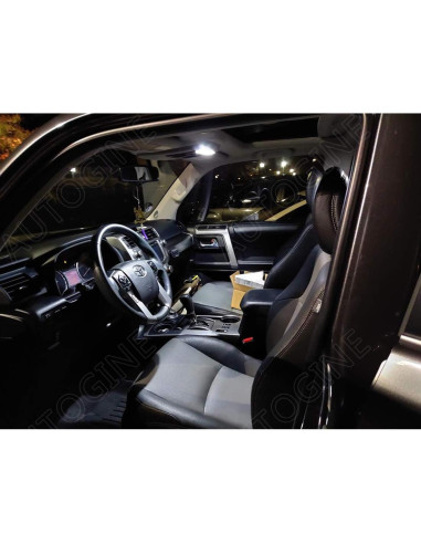 Kit de Luces LED Interiores AUTOGINE para Toyota Highlander 2014-2019