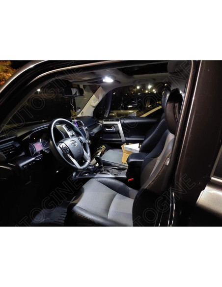 Kit de Luces LED Interiores AUTOGINE para Toyota Highlander 2014-2019 Kit de Luces LED Interiores AUTOGINE para Toyota Highlander 2014-2019