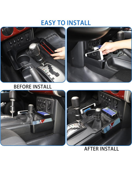 Bandeja Organizadora de Cambios Fgtagtal para Toyota FJ Cruiser 2007-2021 Bandeja Organizadora de Cambios Fgtagtal para Toyota FJ Cruiser 2007-2021