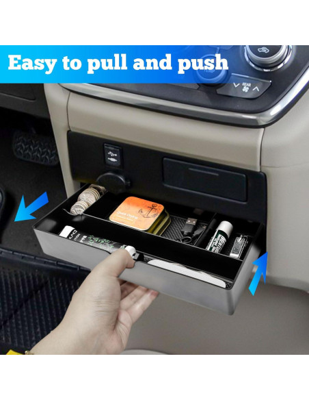 Bandeja de Cajón de Consola EDBETOS para Toyota Sienna 2015-2020 Bandeja de Cajón de Consola EDBETOS para Toyota Sienna 2015-2020