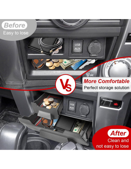 Caja de Almacenamiento Tmipakioy para Consola Central Toyota 4Runner 2014-2024 Caja de Almacenamiento Tmipakioy para Consola Central Toyota 4Runner 2014-2024