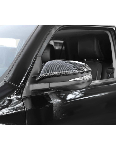 Cubiertas de Espejo Linskip para Toyota 4Runner 2014-2024 y RAV4 2013-2018, Fibra de Carbono Cubiertas de Espejo Linskip para Toyota 4Runner 2014-2024 y RAV4 2013-2018, Fibra de Carbono