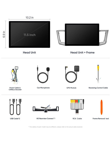 Estéreo de Coche AINAVITO para Toyota RAV4 2013-2018 11.5" Estéreo de Coche AINAVITO para Toyota RAV4 2013-2018 11.5"