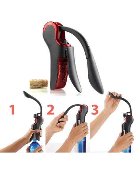 Abrebotellas de Vino KEISSCO Compacto con Cortador