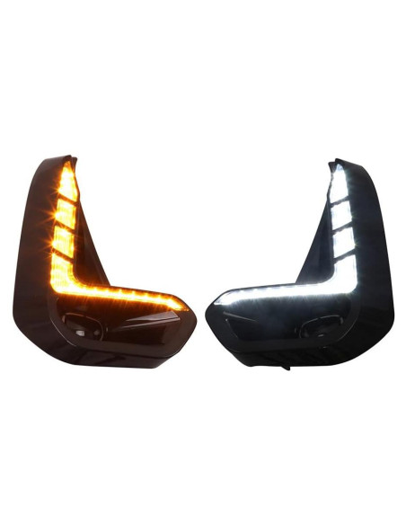 Luces de Conducción Diurna LED WZXDAUTO para Toyota Hilux 2020-2021 Luces de Conducción Diurna LED WZXDAUTO para Toyota Hilux 2020-2021
