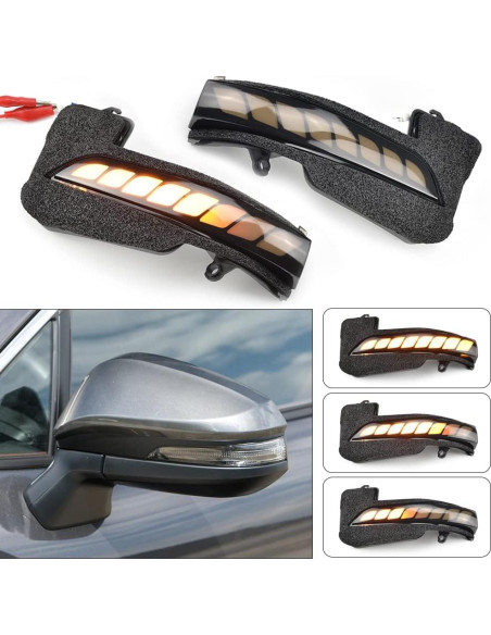 Luces de Señal de Giro LED Dinámicas QKLsudua para Toyota Luces de Señal de Giro LED Dinámicas QKLsudua para Toyota