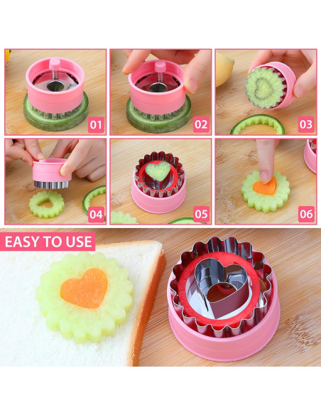 Juego de Cortadores de Galletas Corazón BakingWorld 6 Pcs Juego de Cortadores de Galletas Corazón BakingWorld 6 Pcs