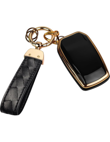 Cubierta de Llave Toyota Bqepe 4 Botones Negra - Protección 360