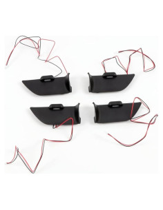 Luces LED Azules para Manija de Puerta Interior Toyota Highlander 2020-2023 - 4 Pcs