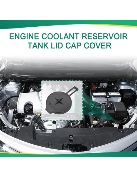 Tapa de refrigerante HQRNYP para Toyota Corolla 2014-2019 Tapa de refrigerante HQRNYP para Toyota Corolla 2014-2019