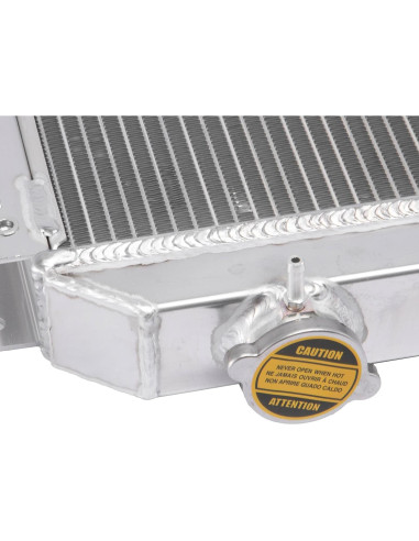 Radiador de Aluminio Completo EGINCOOLER 3 Filas Toyota Corolla 1979-1982