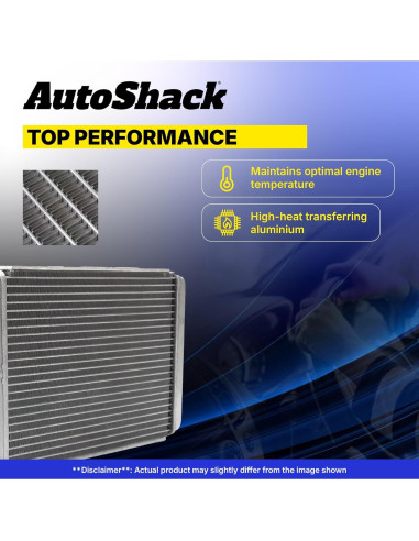 Radiador Auto Shack RK939 para Pontiac Vibe y Toyota Corolla 2003-2008