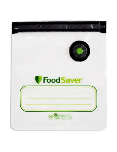 Bolsas Reutilizables FoodSaver de 1 Litro para Sellado al Vacío