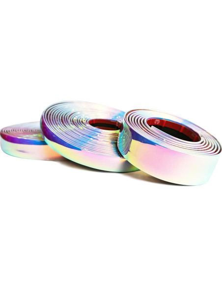 Moldura Decorativa Autoadhesiva YaoerYao Iridiscente 20mm 16 pies Moldura Decorativa Autoadhesiva YaoerYao Iridiscente 20mm 16 pies