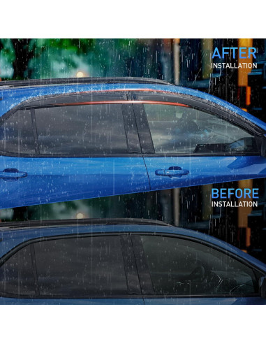 Protectores de Lluvia Nilight para Ventanas Toyota Corolla 2014-2019