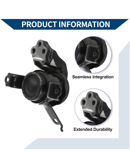 Soporte de Motor Hihaha para Toyota Yaris 2005-2010 Derecho Soporte de Motor Hihaha para Toyota Yaris 2005-2010 Derecho