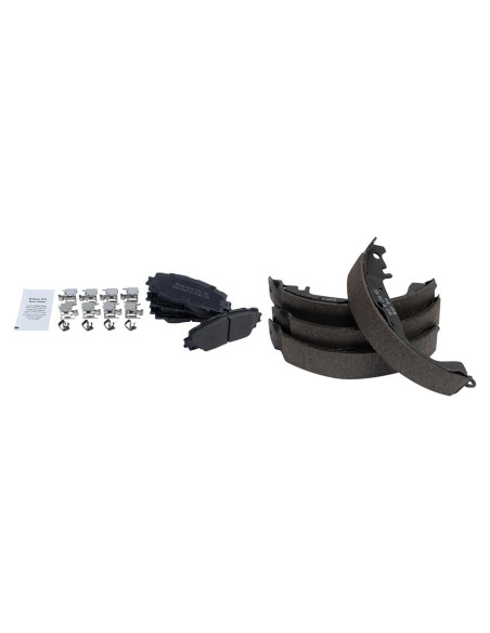 Pastillas de freno TRQ semi-metálicas para Toyota Yaris 2007-2018 Pastillas de freno TRQ semi-metálicas para Toyota Yaris 2007-2018