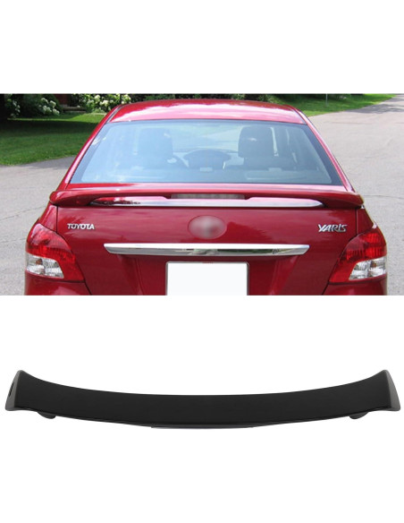 Alerón Trasero ZSPART con Luz de Freno para Toyota Yaris 2007-2012 Alerón Trasero ZSPART con Luz de Freno para Toyota Yaris 2007-2012