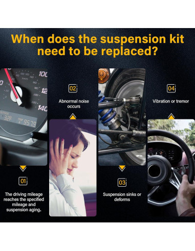 Kit de Suspensión ASAPE para Toyota Yaris 2006-2014