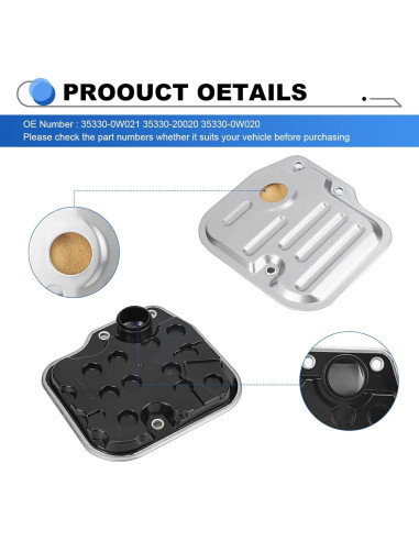 Kit Junta Aceite Transmisión Automática HANSHUO 35330-0W021