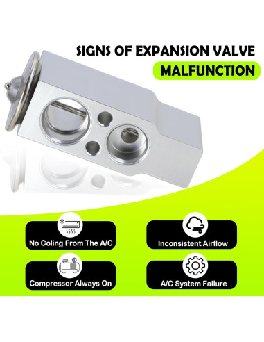 Válvula de Expansión A/C TuLeYiLe EX10292C para Toyota y Acura