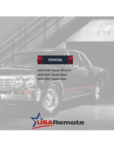 Control Remoto Toyota 4Runner/Rav4/Yaris 2010-2016 USARemote