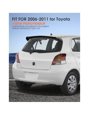 Alerón de Techo ABS FINDAUTO para Toyota Yaris 2006-2011