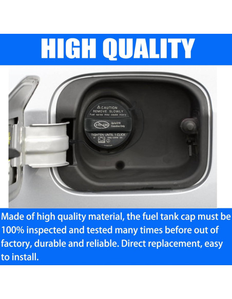 Tapa de Combustible DINGTONG 77300-06040 para Toyota y Lexus Tapa de Combustible DINGTONG 77300-06040 para Toyota y Lexus