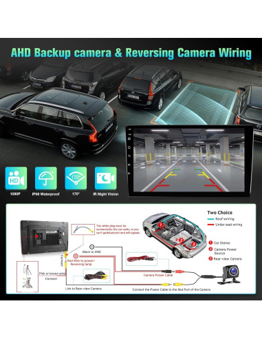 Radio Android 10.1" Kutaitai para Toyota Corolla 2013-2016