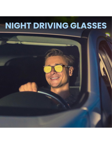 Gafas de Conducción Yogo Vision Amarillas Anti Deslumbrantes Gafas de Conducción Yogo Vision Amarillas Anti Deslumbrantes
