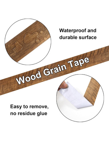 Cinta de Reparación de Madera Bomei Pack 5cm x 10m Begonia