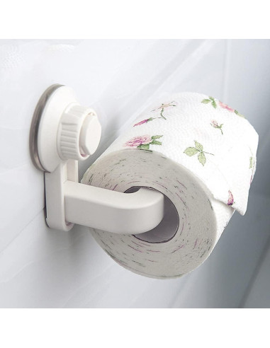 Soporte de Toallas de Papel Junhcone Negro Montado en Pared