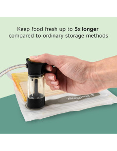 Bolsas al Vacío FoodSaver 18 Cuartos Reutilizables 2