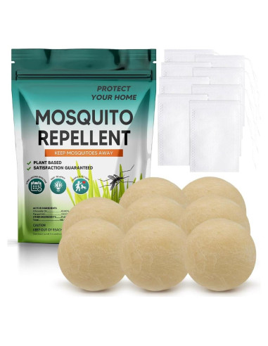 Repelente de Mosquitos AJOQFKTD 8 Unidades 42.5g Efectivo