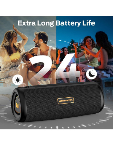 Altavoz Bluetooth Portátil Monster S230 30W Resistente al Agua