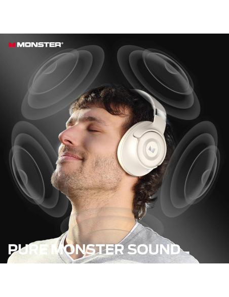 Auriculares Monster Persona SE ANC Bluetooth 60H HiFi Inalámbricos Auriculares Monster Persona SE ANC Bluetooth 60H HiFi Inalámbricos