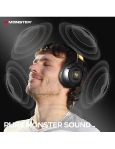 Auriculares Monster Persona SE ANC Bluetooth 60h Negro 2