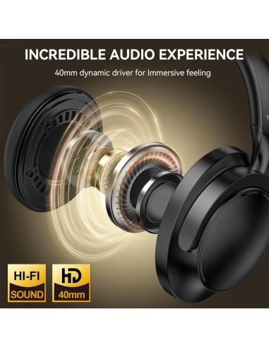 Auriculares TECKNET TK-HS013 Inalámbricos con ANC 70H