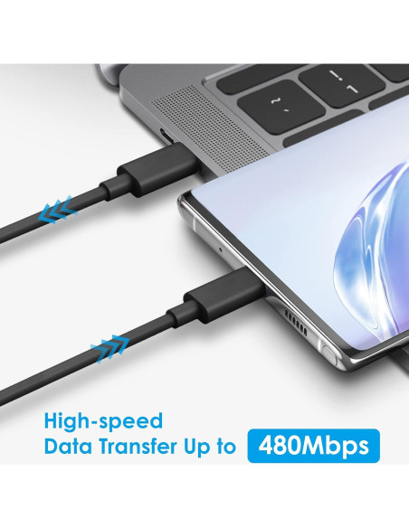 Cargador Rápido USB-C 25W con Cable 1.83m para Galaxy S24/S23/S22 Cargador Rápido USB-C 25W con Cable 1.83m para Galaxy S24/S23/S22