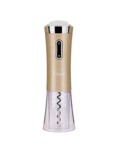 Abridor de Vino Eléctrico Ozeri Nouveaux Oro con Cortador
