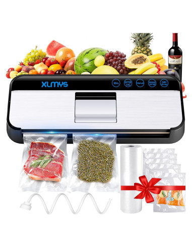 Sellador de Alimentos Automático XLMYS AP-18 125W Compacto