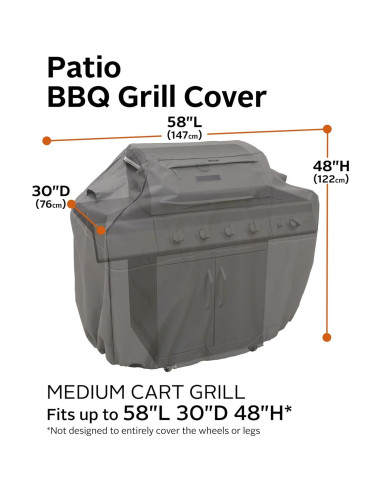 Cubierta para Parrilla Classic Accessories 58" Resistente Agua