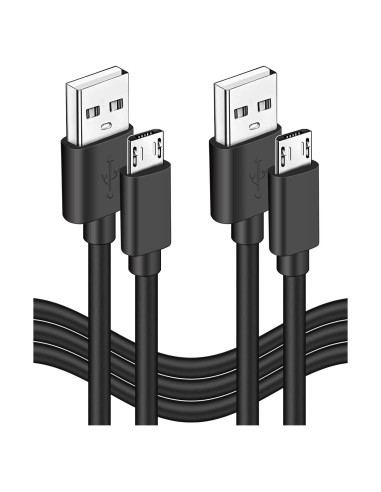 Paquete de 2 Cables Micro USB 3.05m SCOVEE para Fire TV Stick